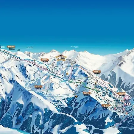 Lägenhet Au Pied Des Pistes Les Deux Alpes